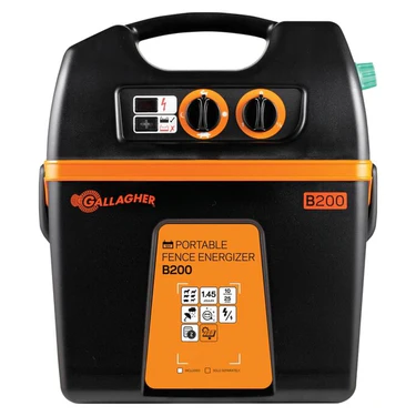 B200PortableBatteryFenceEnergizer_FrontFacing_375x Gate Motor Repair Services in Johannesburg